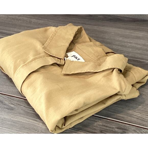 Pact Romper Shorts Size L The Harbour Organic Cotton Hemp Lightweight Casual - Picture 14 of 16